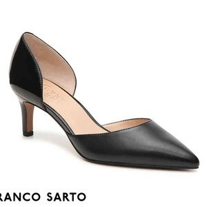 Franco Sarto black pumps